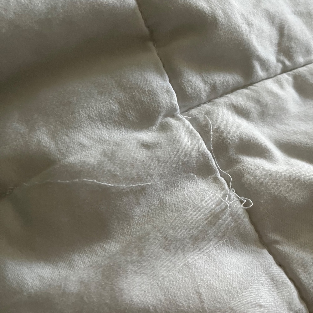 Comforter, Down-alternative duvet insert, Full/Queen, white - Picture 6 of 6